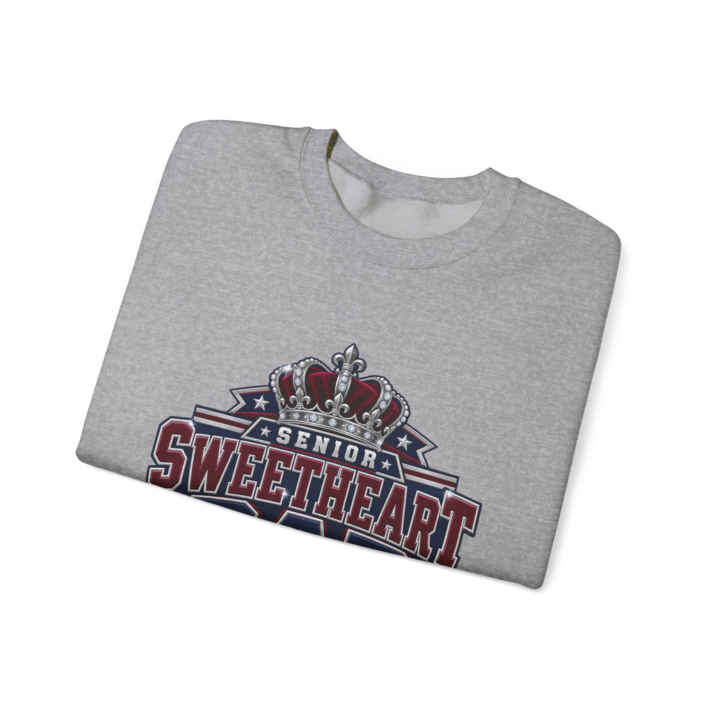 Senior Sweetheart Dad Crewneck Sweatshirt — 'Built for the Stands' Class of 2023