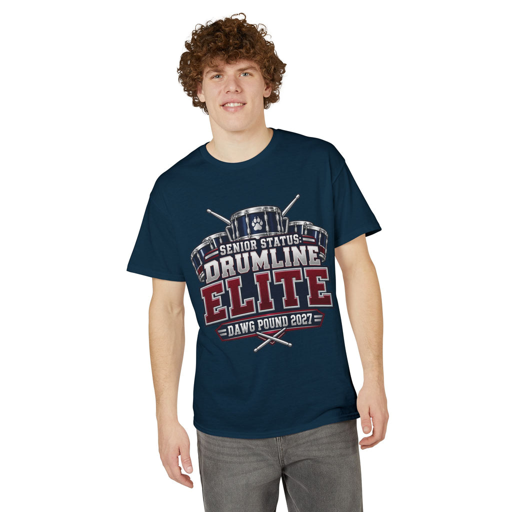 Drumline Elite Senior T‑Shirt — "Dawg Pound 2027" Band Tee