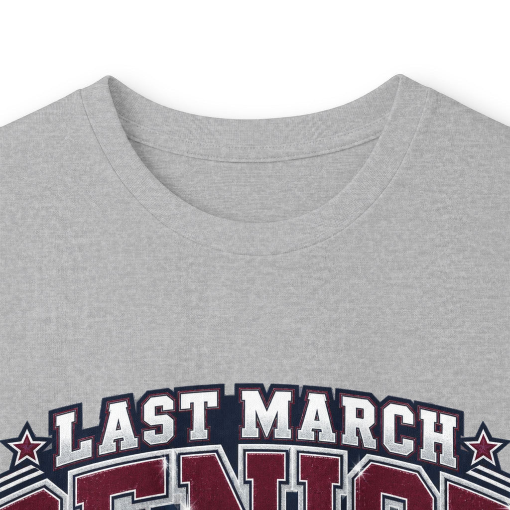Senior 2027 Long Sleeve Tee — "Last March" Bulldog Legacy Forever