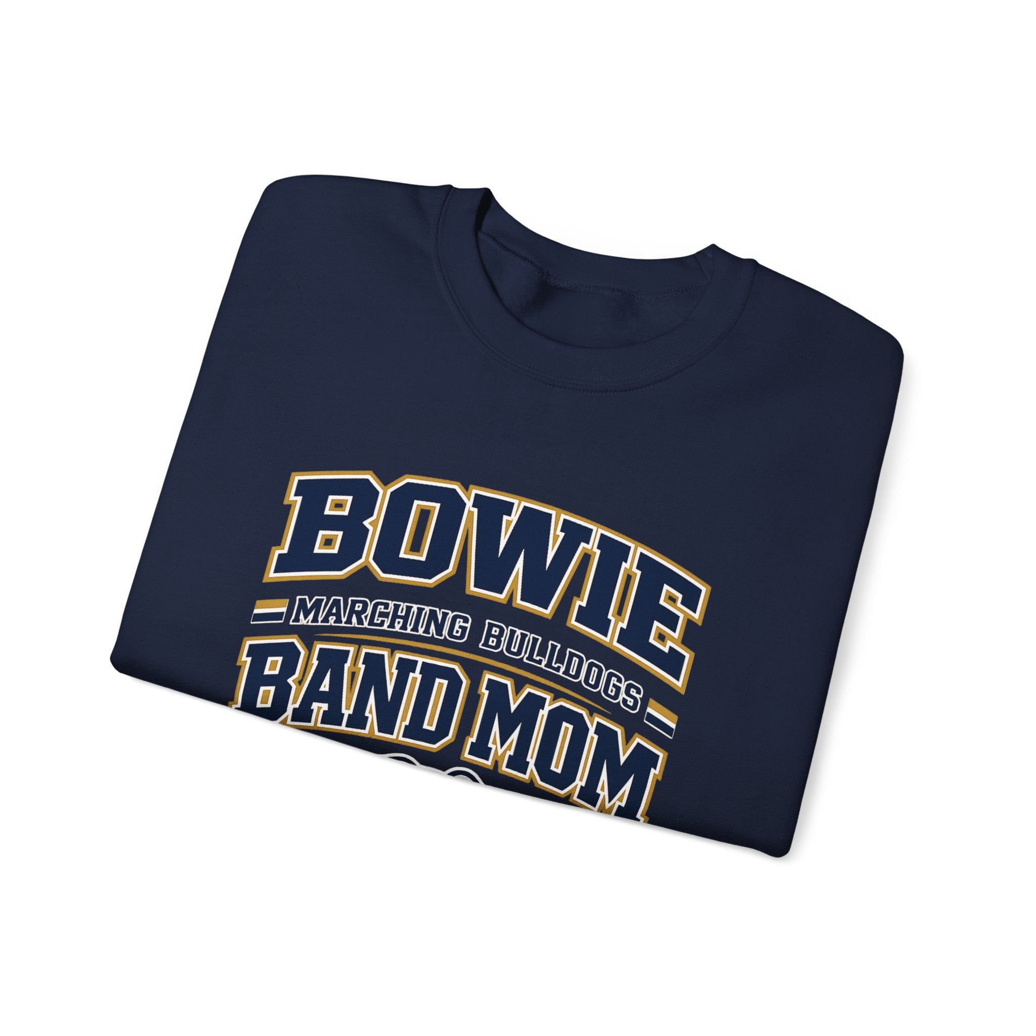 Bowie Bulldogs Mom Crew Neck Sweatshirt