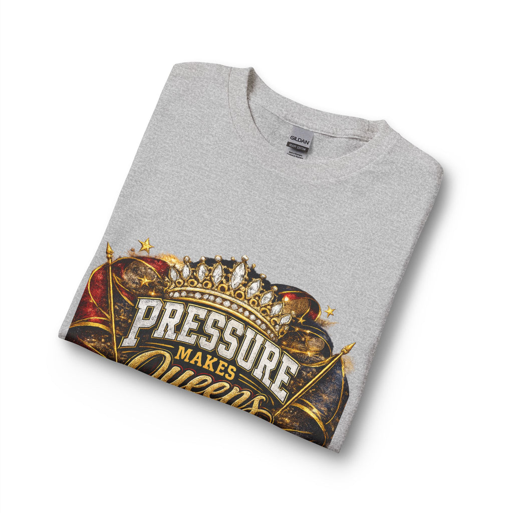 Pressure Makes Queens Long Sleeve Shirt — Empowerment Graphic Tee