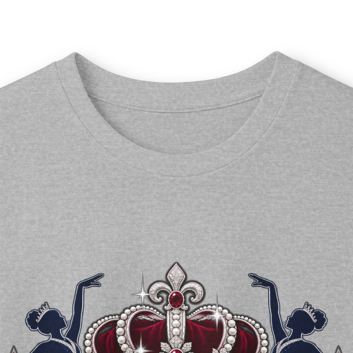 Senior Mom Long Sleeve Tee — "Senior Mom" Royal Sweethearts Design
