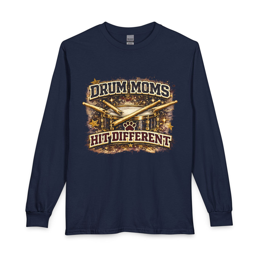 Drum Moms Hit Different Long Sleeve Tee