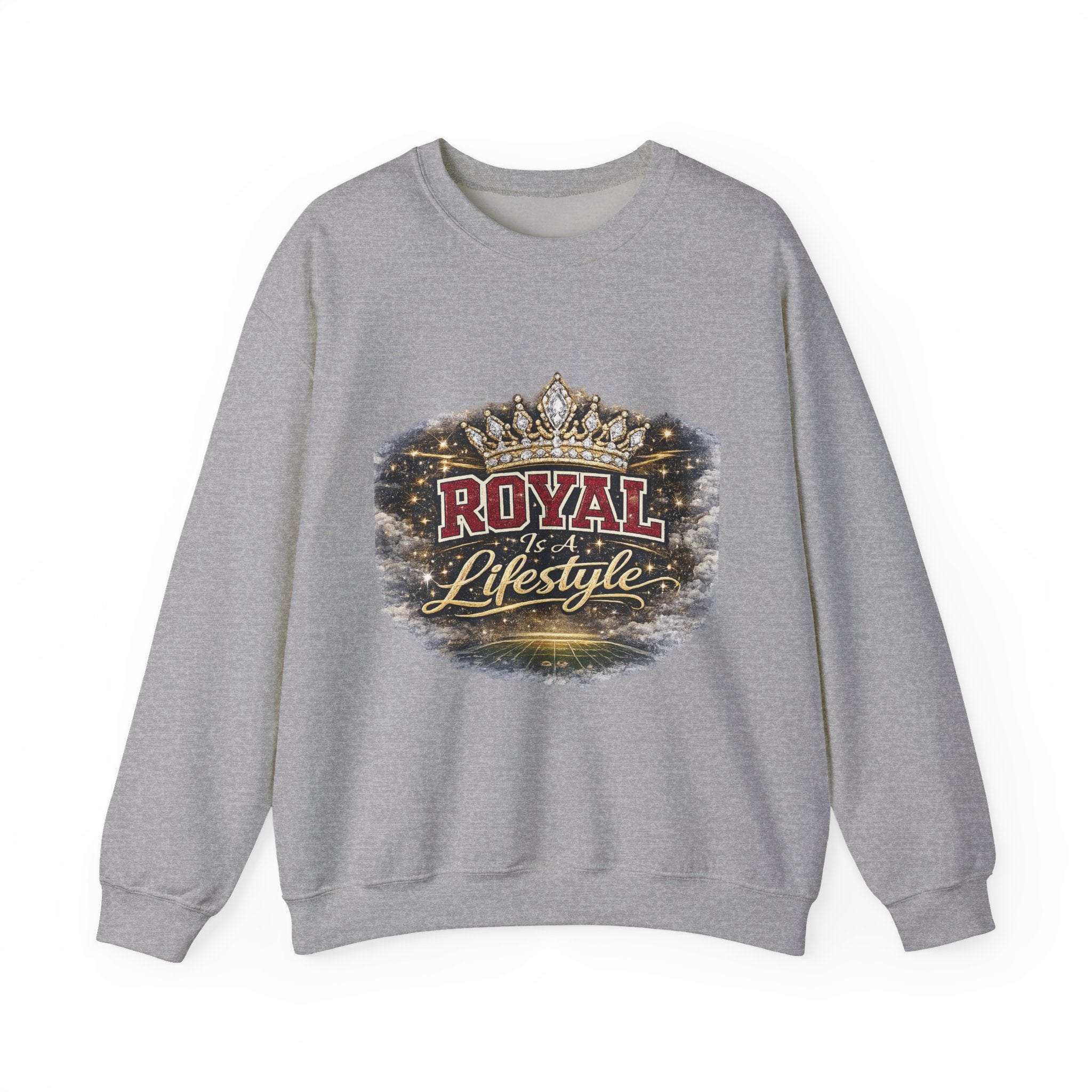 Royal Lifestyle Sweatshirt — Crown Graphic Crewneck