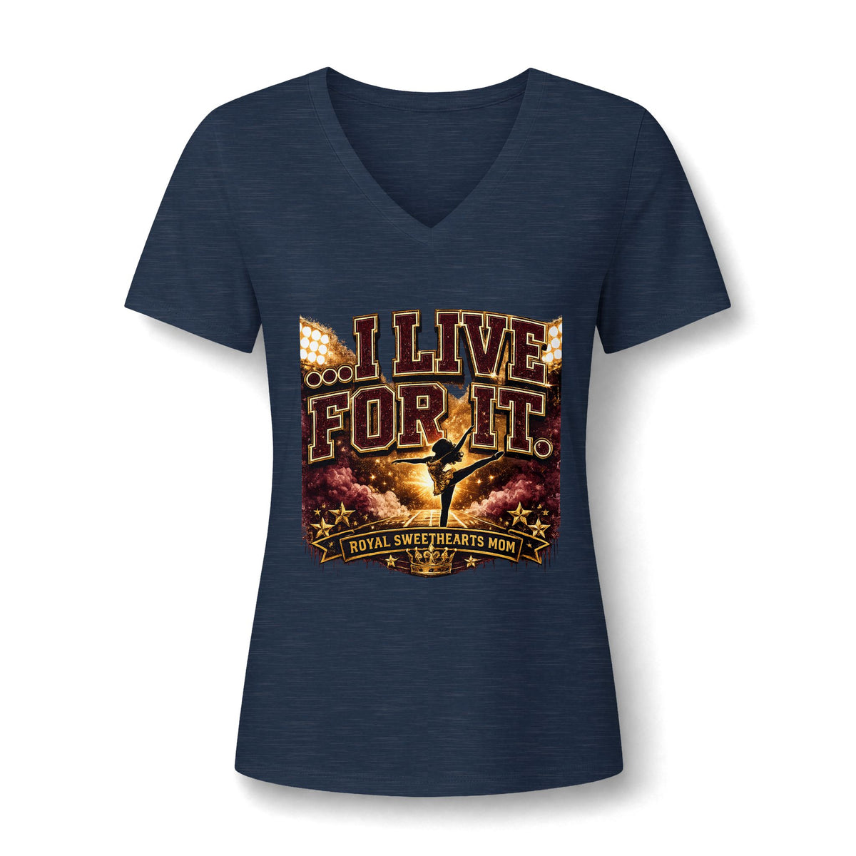 I Live For It Concert V-Neck Tee