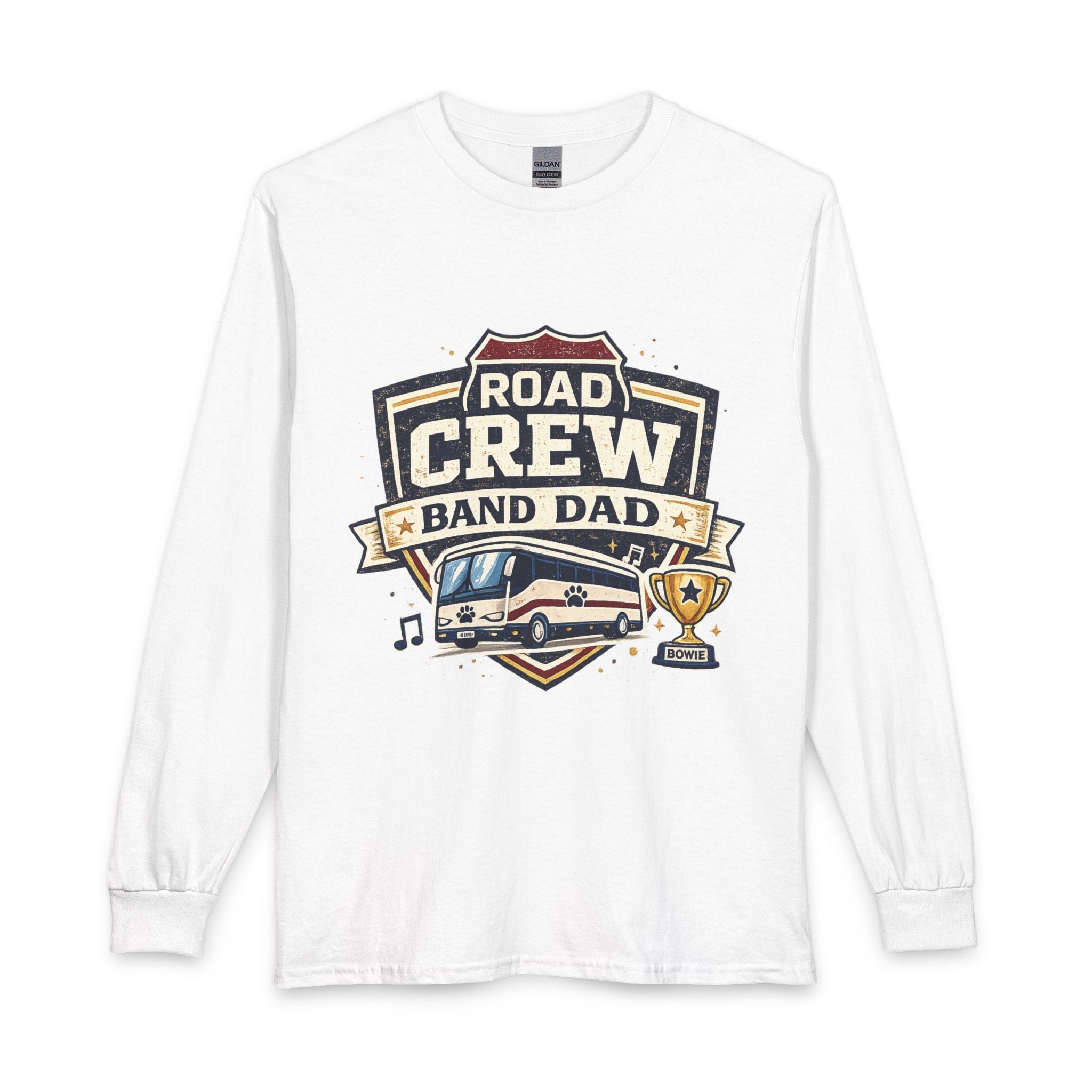 Road Crew Band Dad Long Sleeve T-Shirt