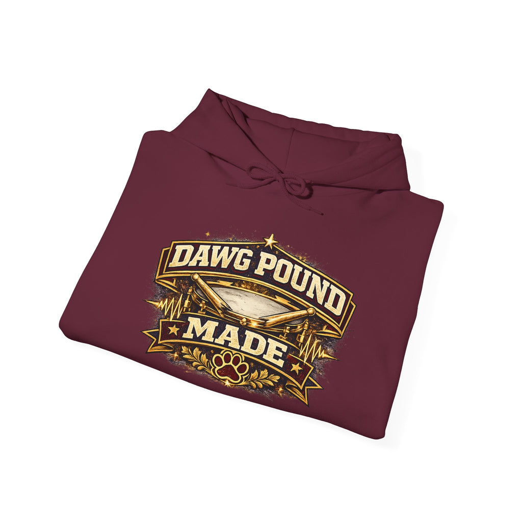 Dawg Pound Made Hoodie – Vintage Football Fan Pullover