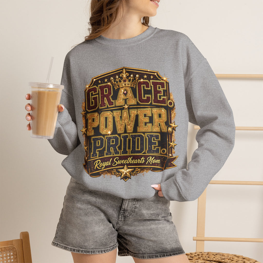 Grace Power Pride Crewneck Sweatshirt — Royal Steelband Tribute