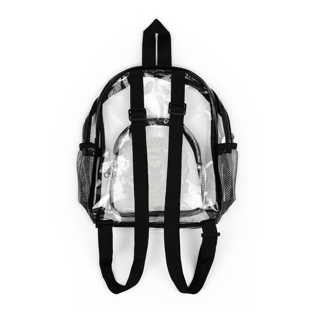 Royal Sweethearts-Clear Stadium Backpack
