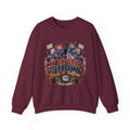 Crewneck Sweatshirt — 'My Favorite Show Starts at Halftime' Marching Band Graphic