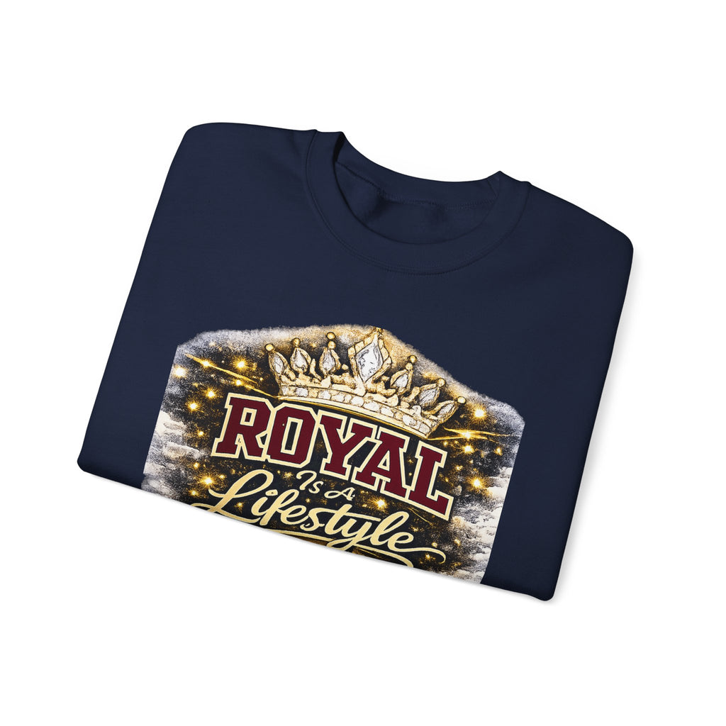 Royal Lifestyle Sweatshirt — Crown Graphic Crewneck