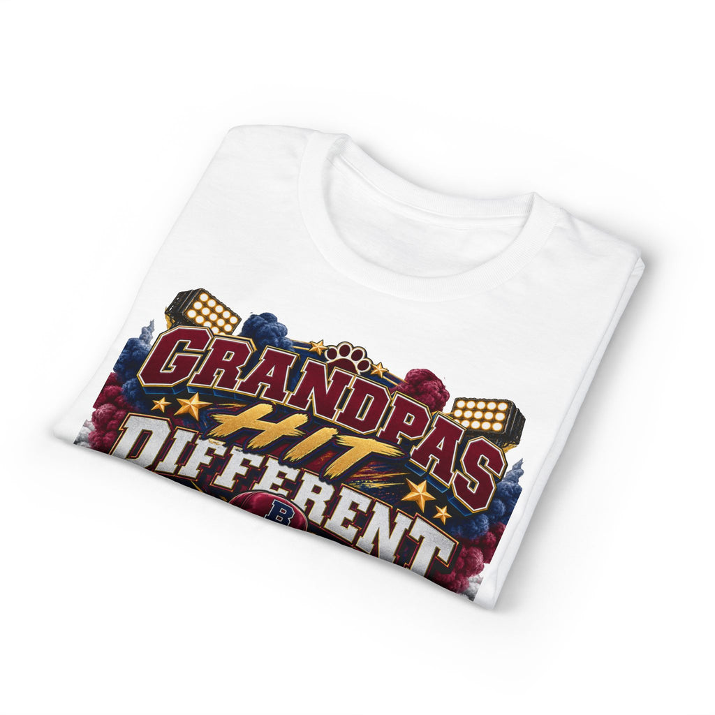 Grandpas Hit Different Baseball T-Shirt — Funny Proud Grandpa Gift