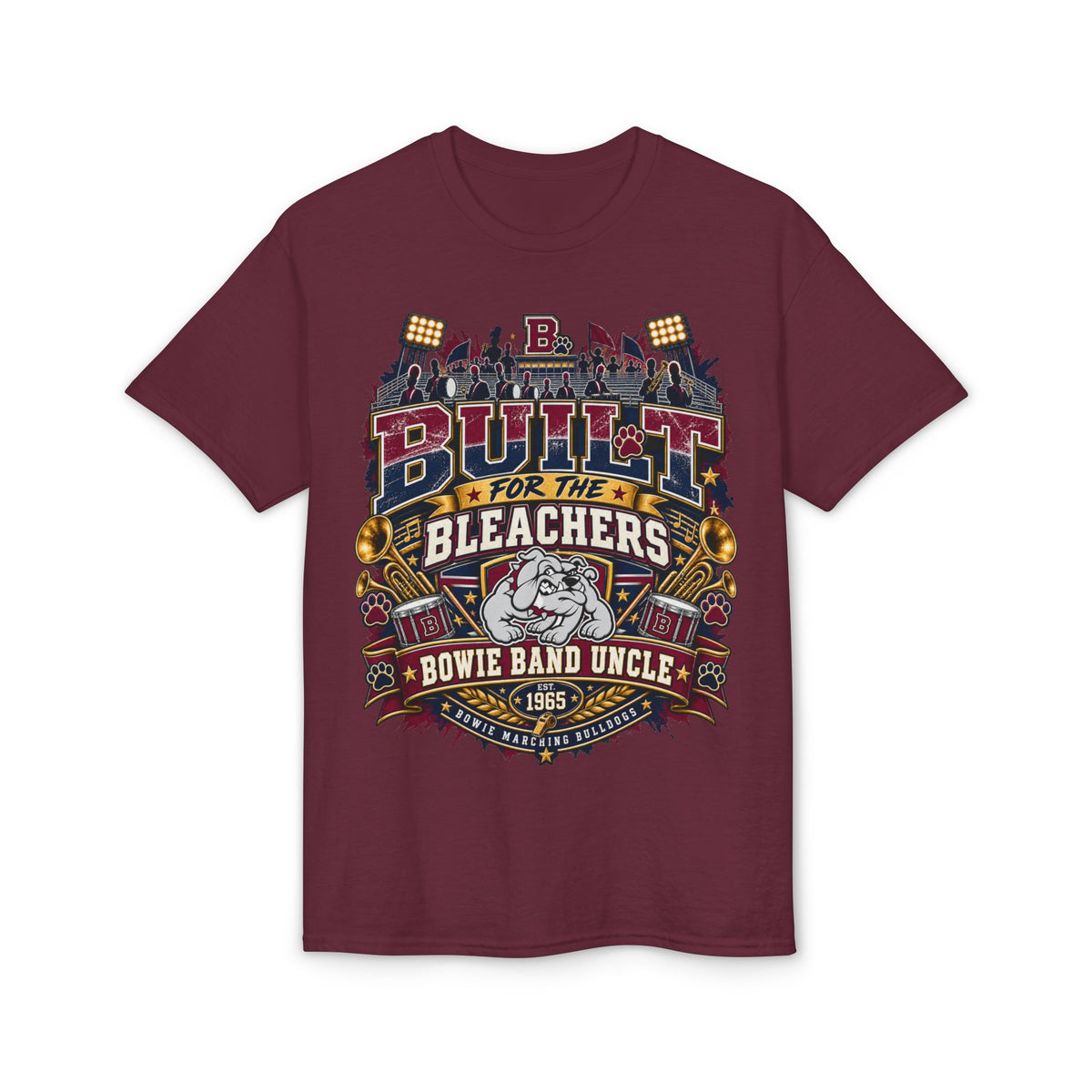 Built for the Stands T-Shirt — Bowie Band Uncle Vintage Sports Fan Tee