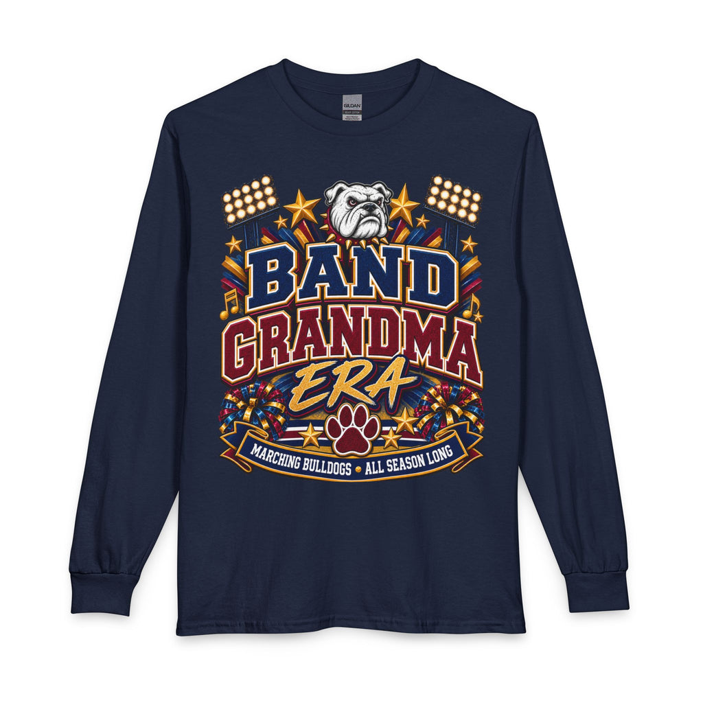 Band Grandma Era Long Sleeve Tee - Marching Bulldogs Pride