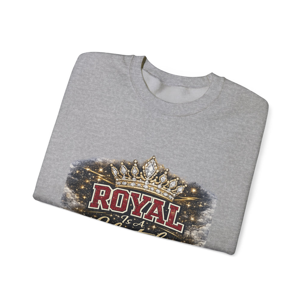 Royal Lifestyle Sweatshirt — Crown Graphic Crewneck