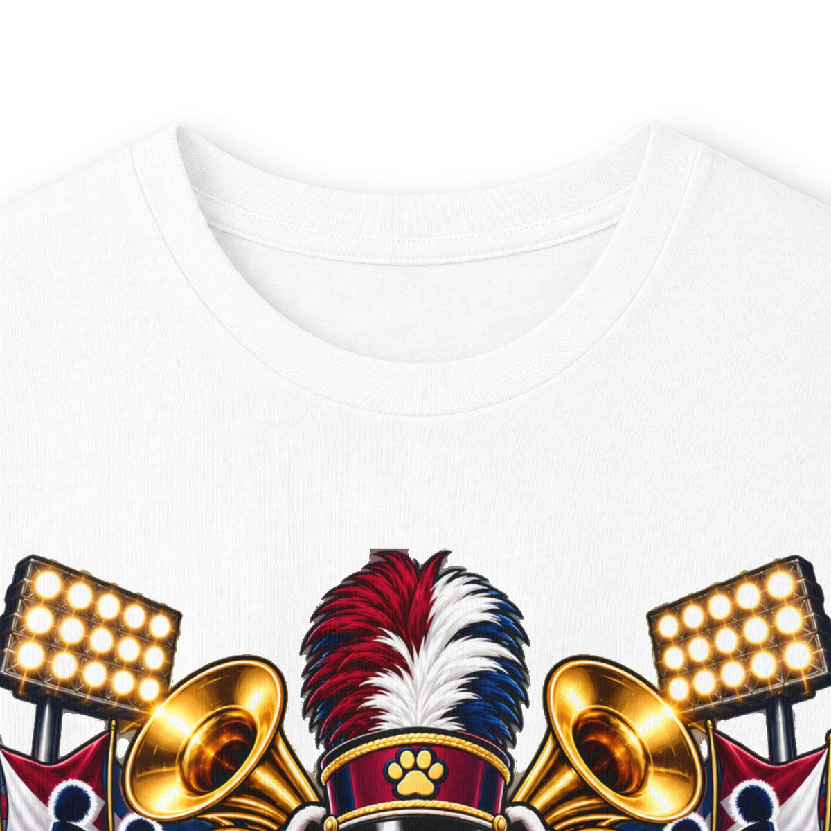 Band Mom Long Sleeve Tee — “Bowie Band Mom” Marching Band Shirt
