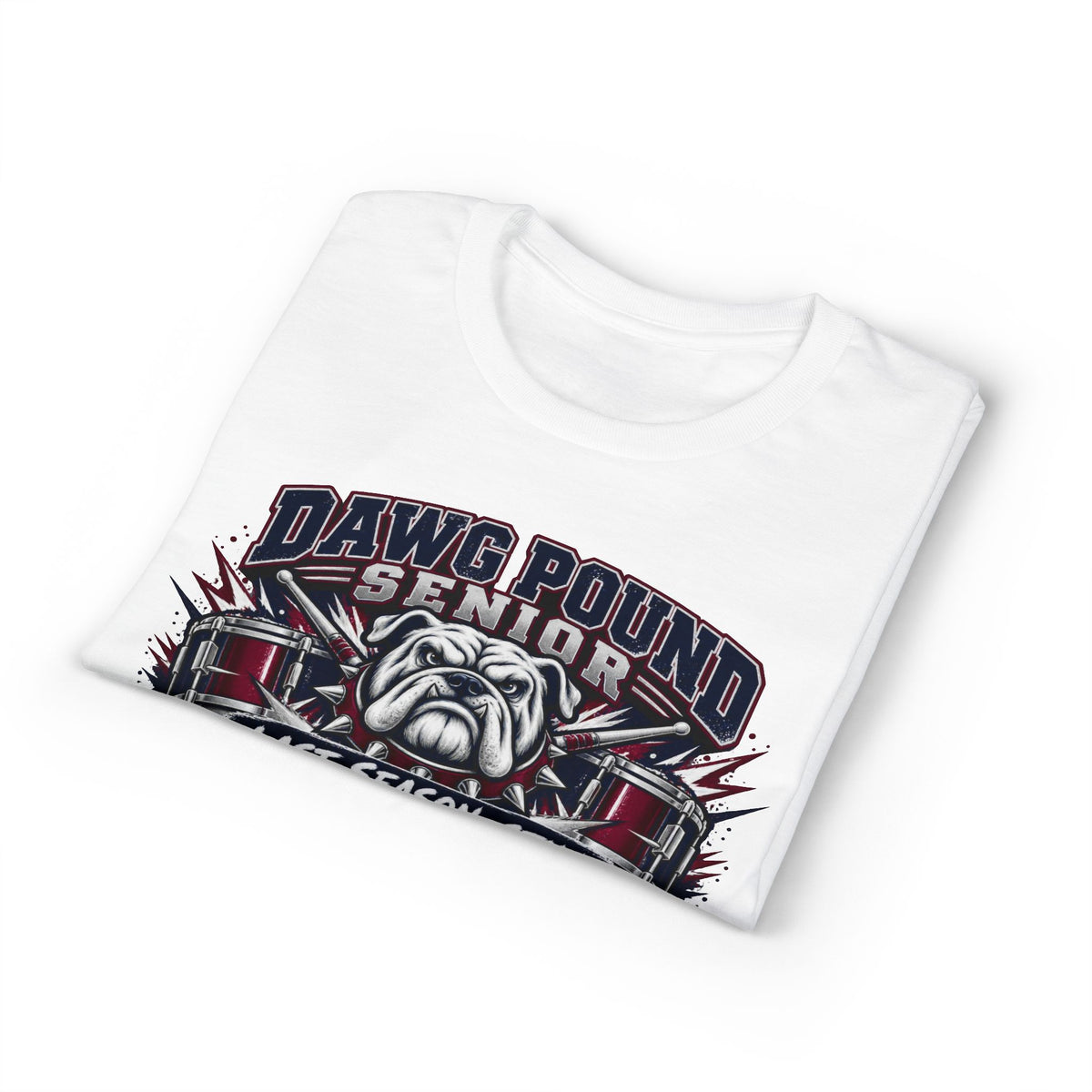 Senior 'Dawg Pound' Bulldog T-Shirt — "Bringing the Boom" Class of 2027