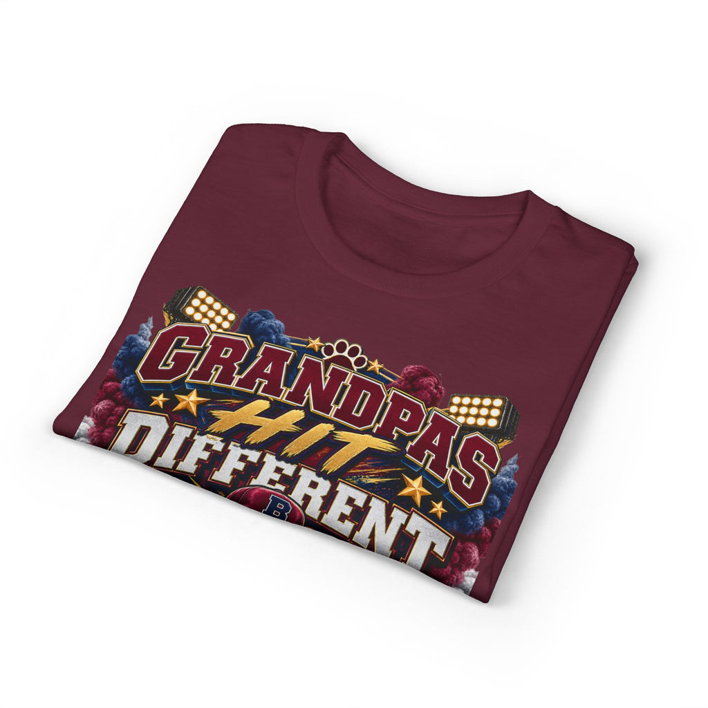 Grandpas Hit Different Baseball T-Shirt — Funny Proud Grandpa Gift