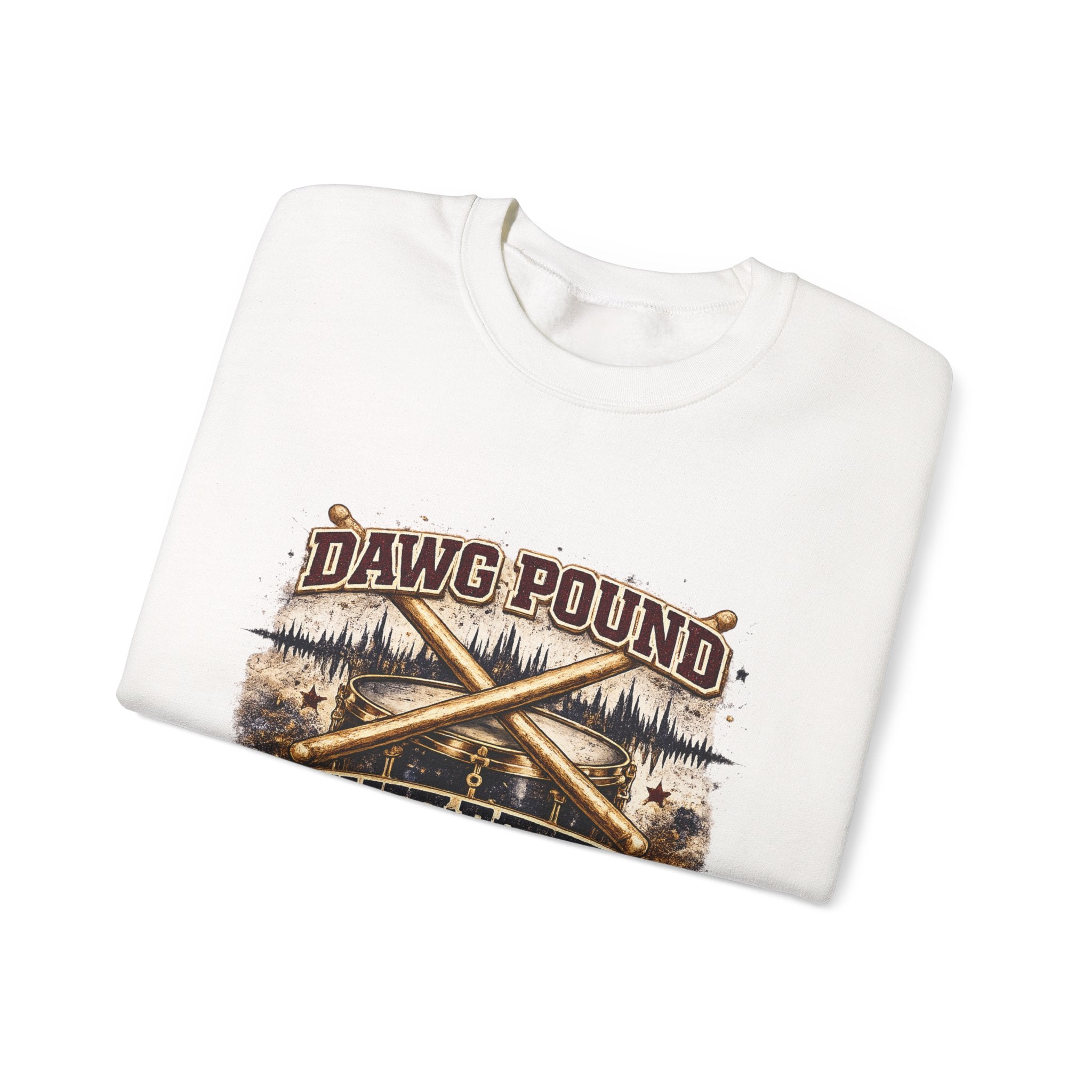 Dawg Pound 'Built Different' Crewneck Sweatshirt — Retro Hunting Graphic Pullover