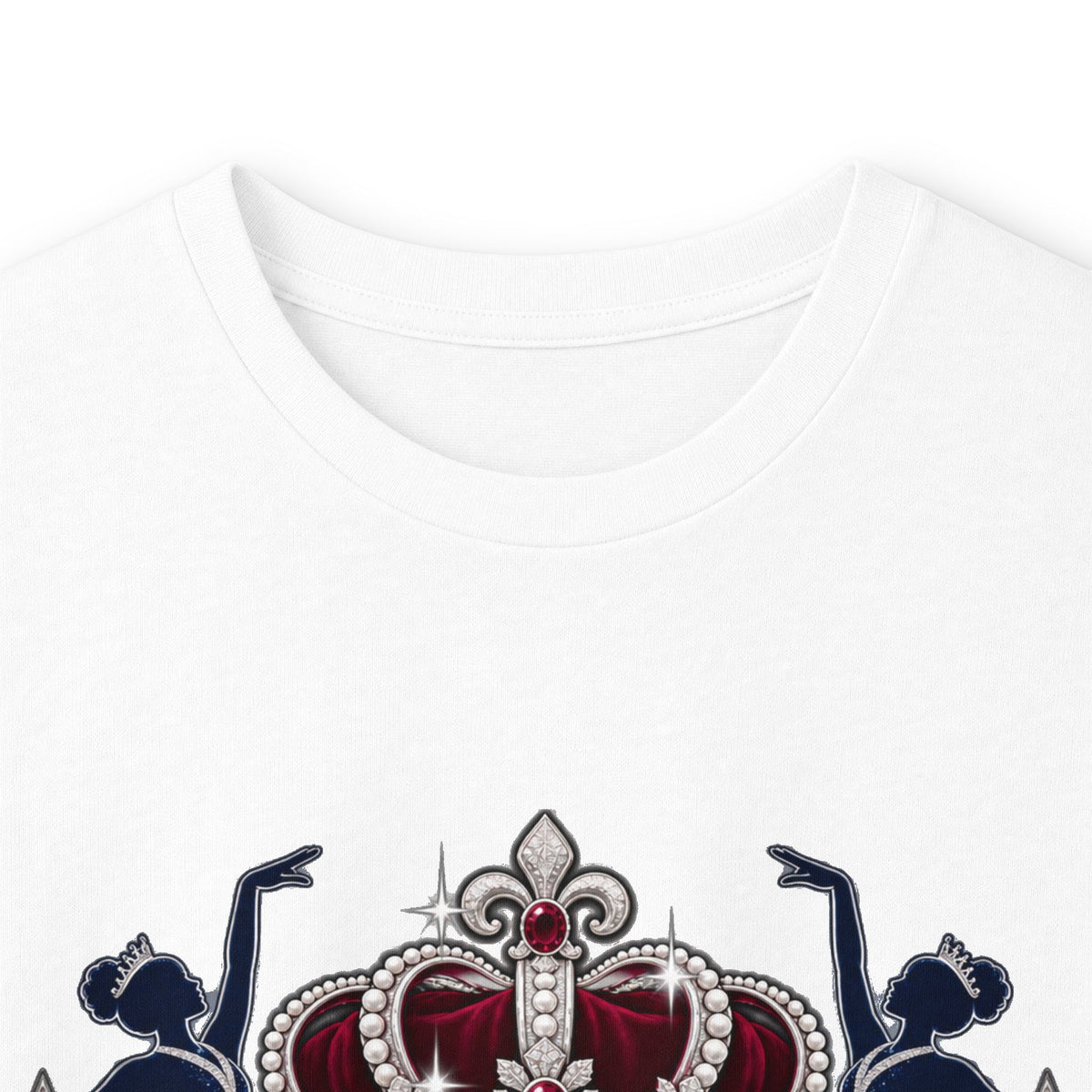 Senior Mom Long Sleeve Tee — "Senior Mom" Royal Sweethearts Design