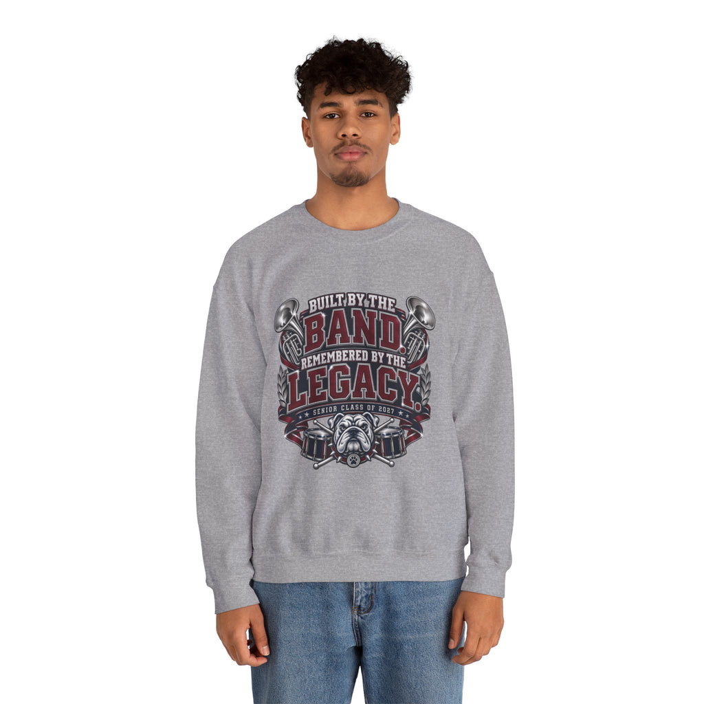 Band Legacy Crewneck Sweatshirt — "Built by the Band, Remembered by the Legacy"