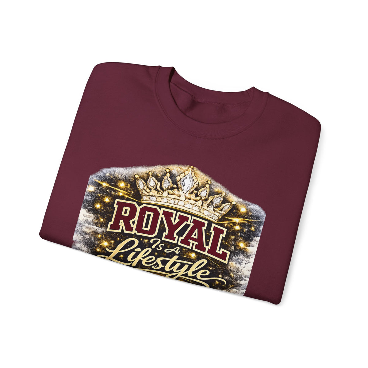 Royal Lifestyle Sweatshirt — Crown Graphic Crewneck