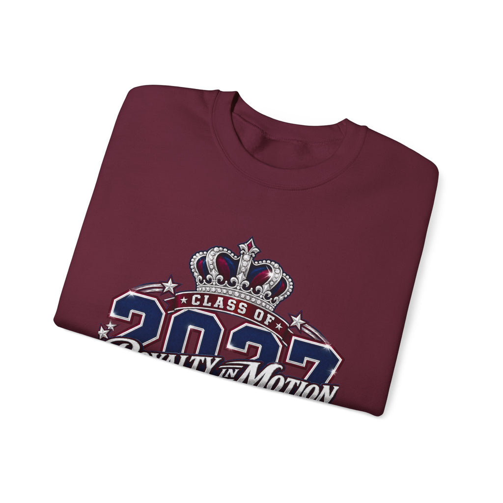 Class of 2027 'Royalty in Motion' Crewneck Sweatshirt