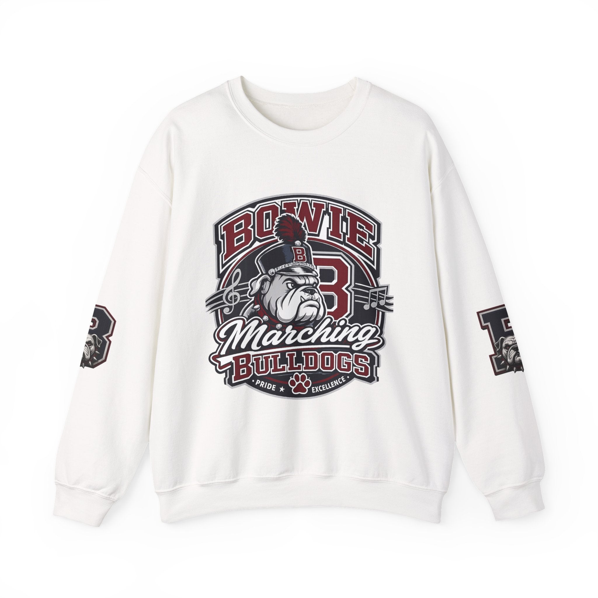 Bowie Marching Bulldogs Crew Neck Sweatshirt