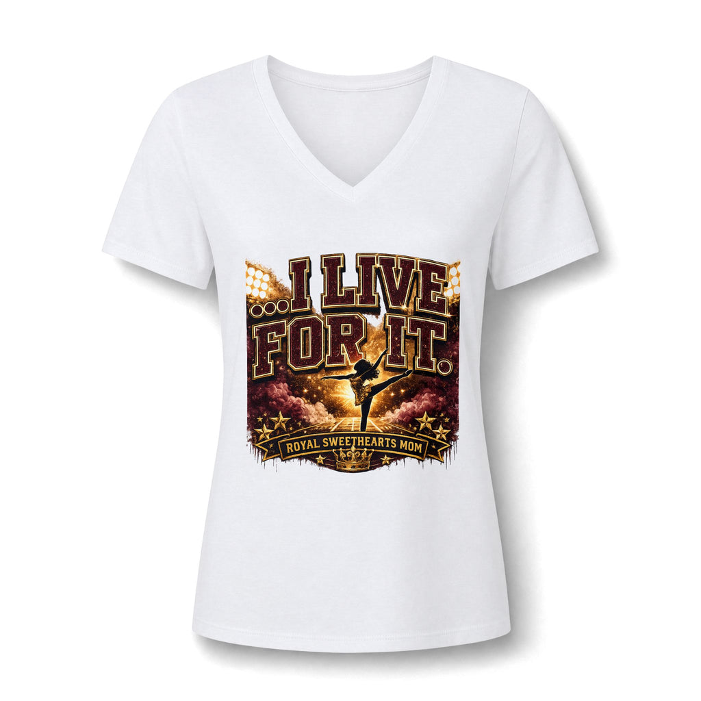 I Live For It Concert V-Neck Tee