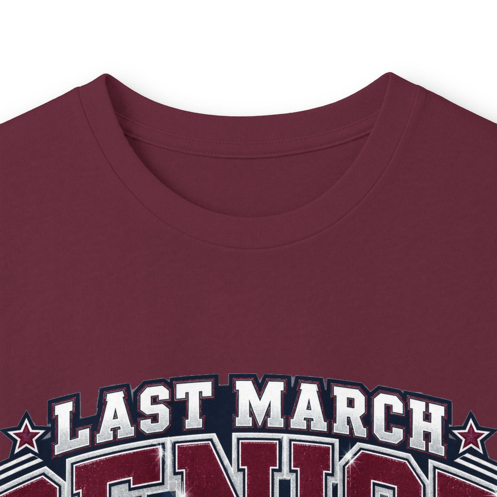 Senior 2027 Long Sleeve Tee — "Last March" Bulldog Legacy Forever
