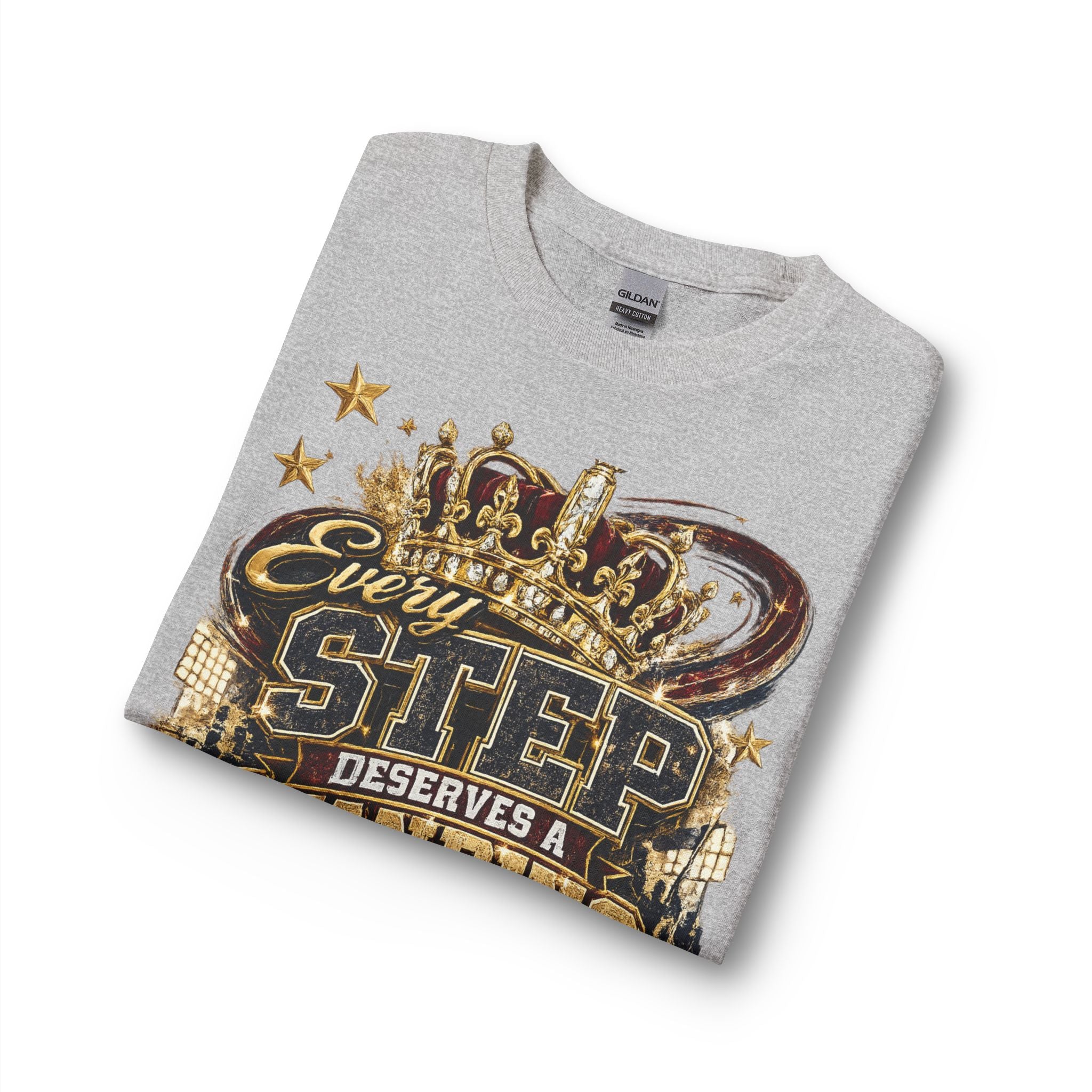 Standing Ovation Long Sleeve Tee – “Every Step Deserves a Standing Ovation” Inspirational Shirt