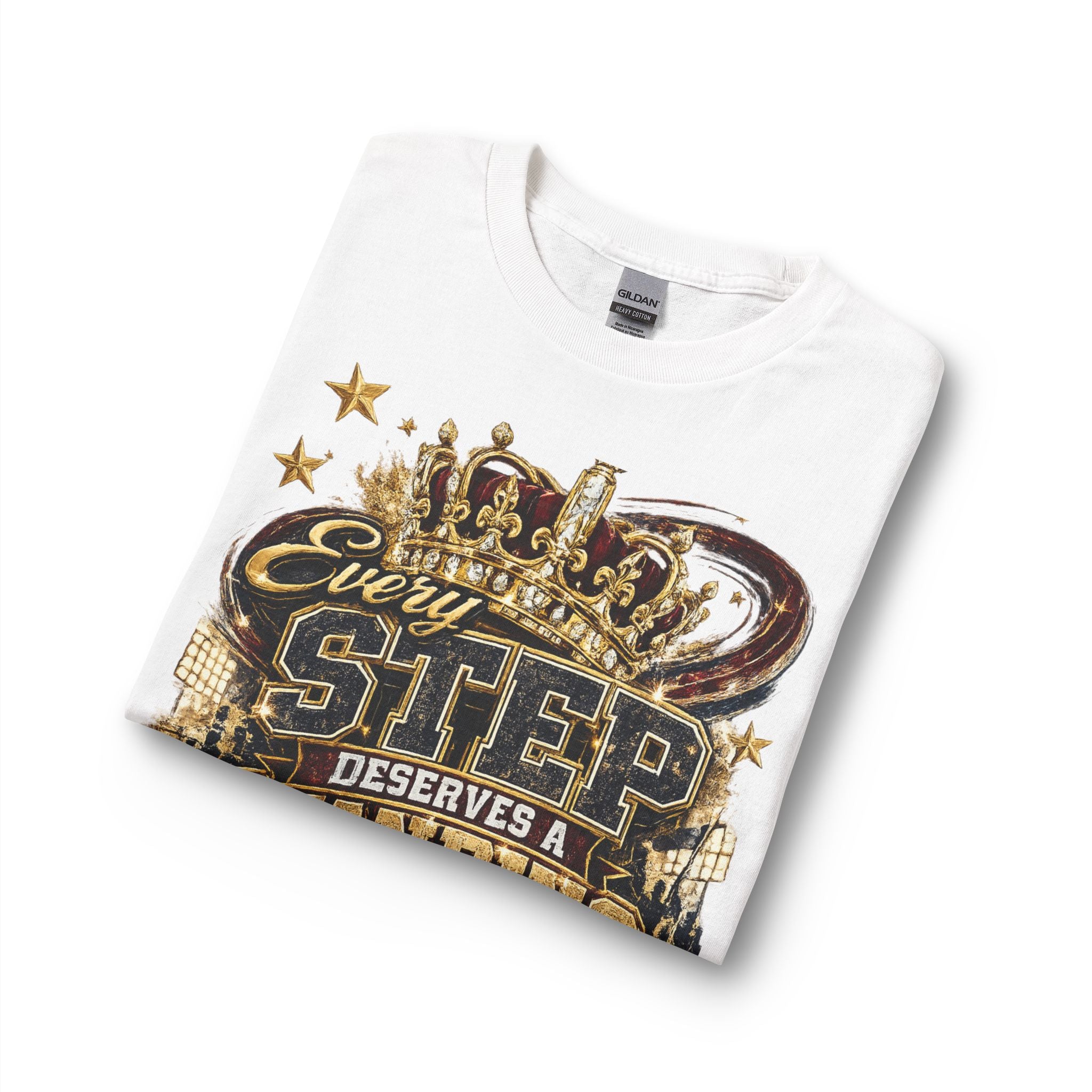 Standing Ovation Long Sleeve Tee – “Every Step Deserves a Standing Ovation” Inspirational Shirt