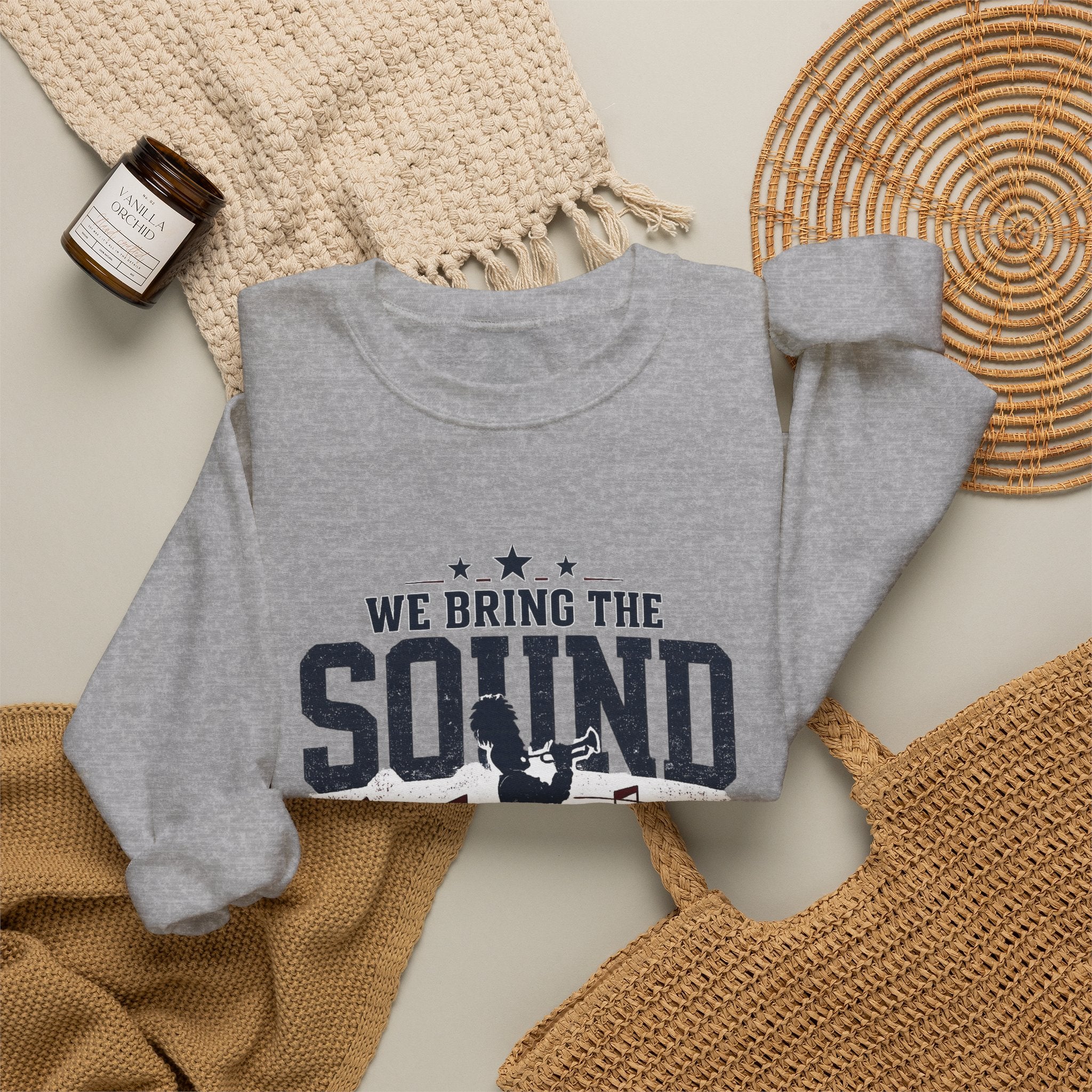 Marching Bulldogs "We Bring the Sound" Crewneck Sweatshirt