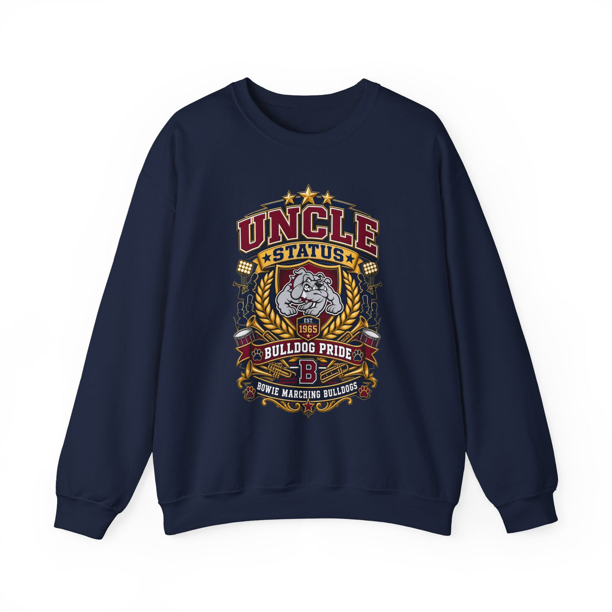 Uncle Status Bulldog Pride Crewneck Sweatshirt