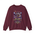 Savage at Halftime Crewneck Sweatshirt — 'Sweet Sideline' Vintage Football Grandpa Graphic