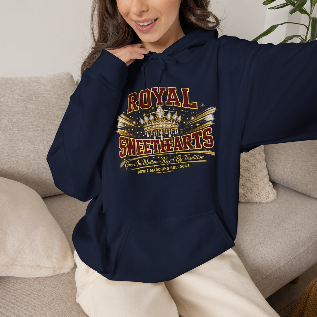 Royal Sweethearts Hoodie — Vintage Rock Band Graphic Pullover