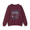 Crewneck Sweatshirt — "I Don't March, I Just Make Sure Everybody Knows Who I Came to See" Vintage Concert Tee