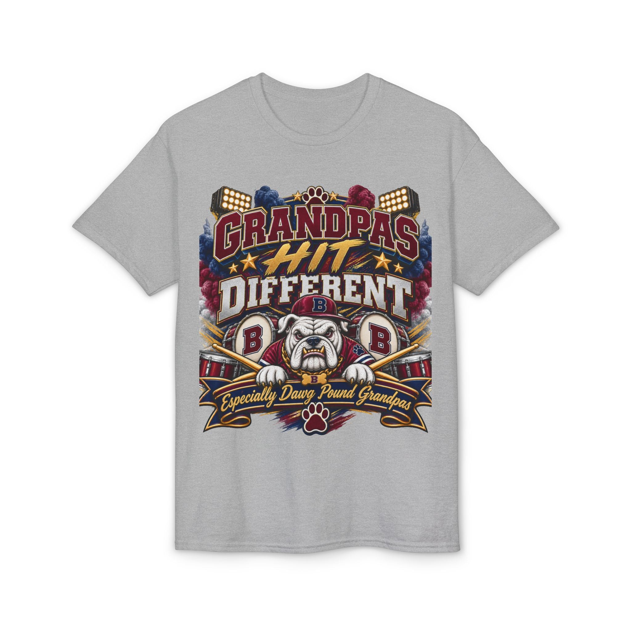 Grandpas Hit Different Baseball T-Shirt — Funny Proud Grandpa Gift