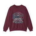 Senior Mom 2027 Crewneck Sweatshirt – "Royal Sweetheart" Graduation Mom Gift