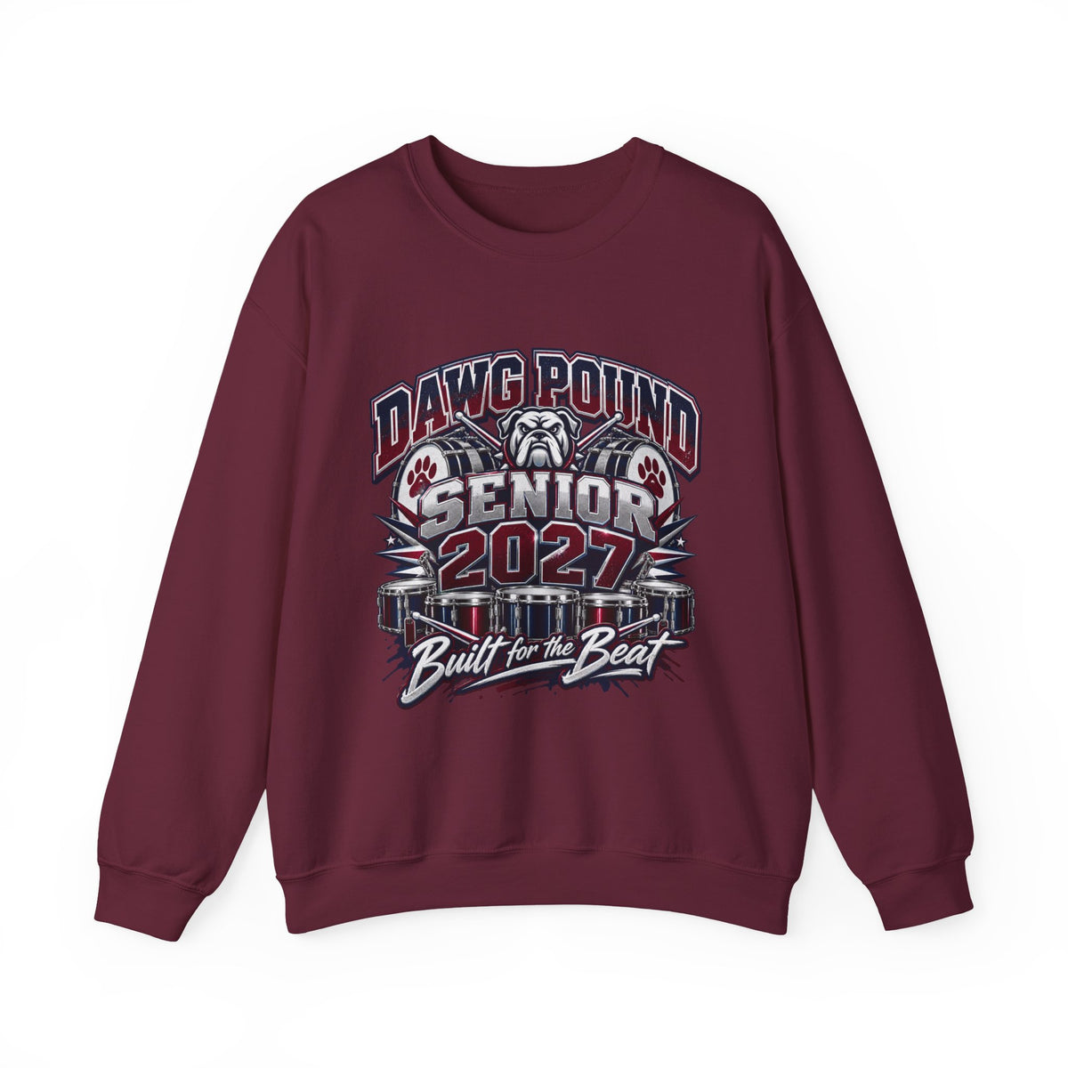 Dawg Pound Senior 2027 Crewneck Sweatshirt – Built for the Beat
