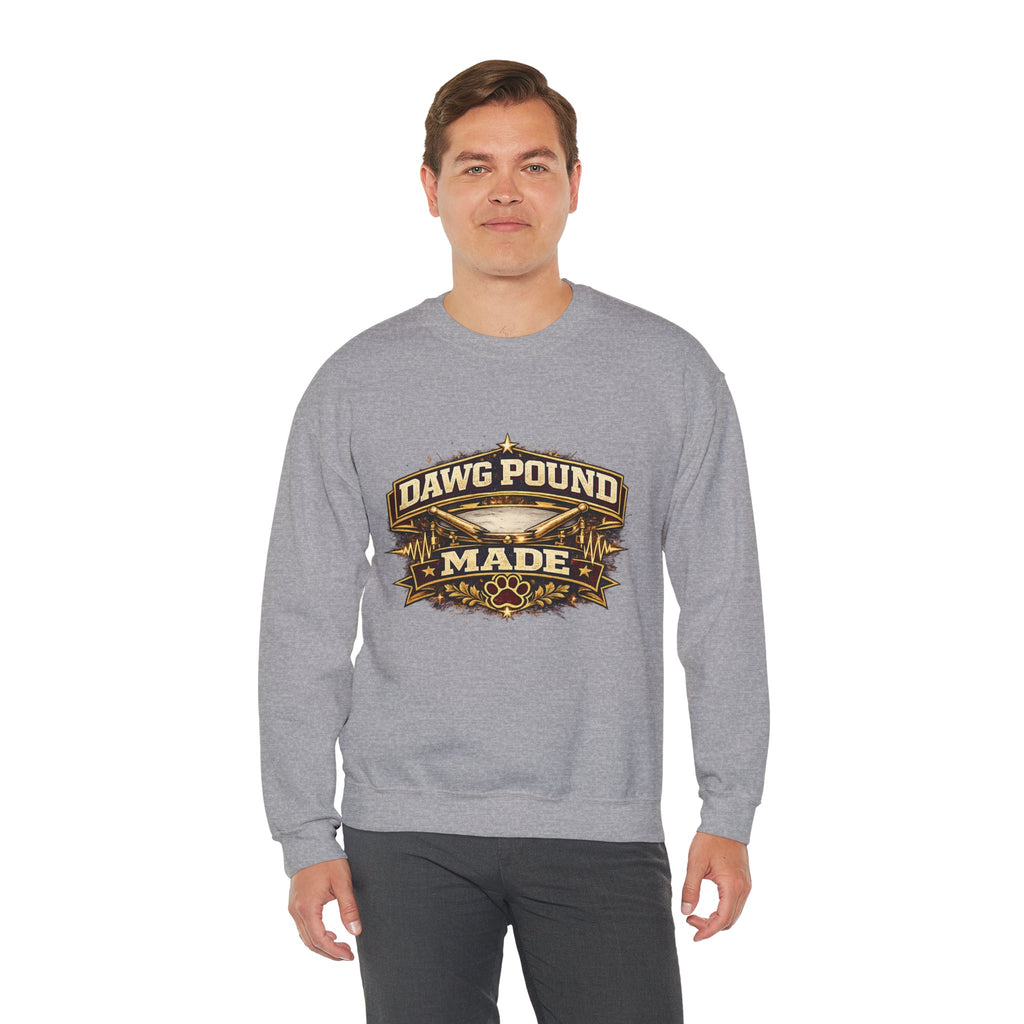 Dawg Pound Made Sweatshirt — Vintage Football Fan Crewneck