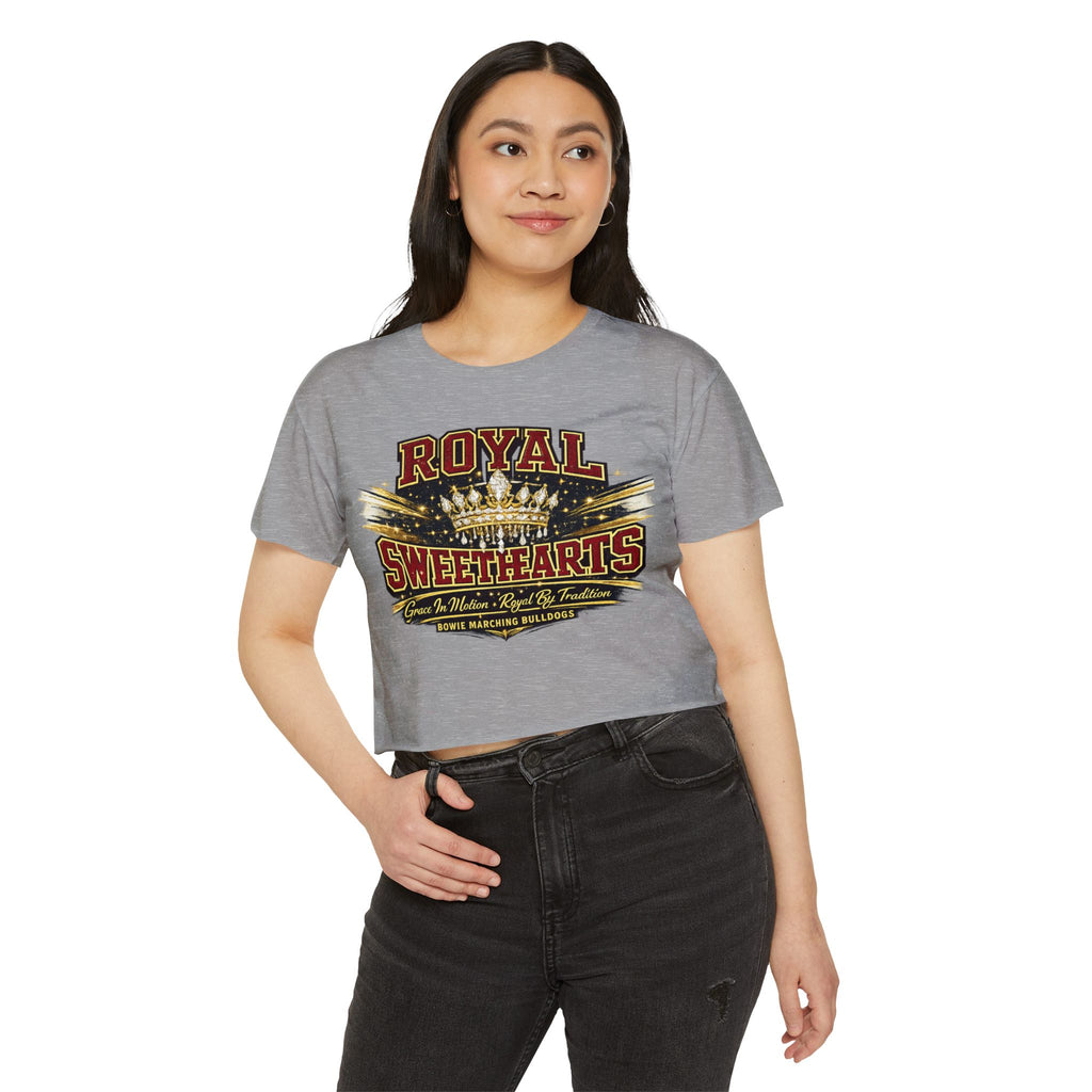 Royal Sweethearts Festival Crop Top — Vintage Band/Parade Graphic Tee
