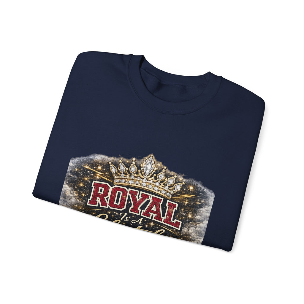 Royal Lifestyle Sweatshirt — Crown Graphic Crewneck