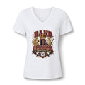 Band Grandma V-Neck Tee — Proud Marching Band Mom/Grandma Shirt