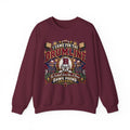 Drumline Crewneck Sweatshirt – "I Came for the Drumline" Football Game Fan Pullover
