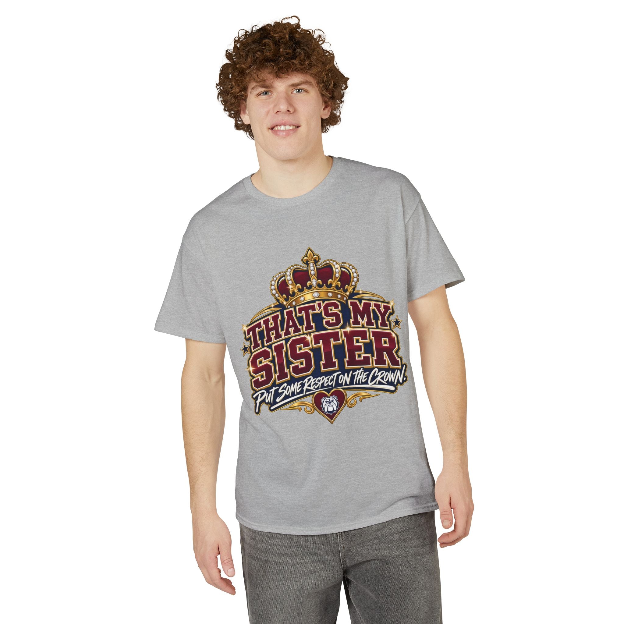 That's My Sister T-Shirt — Put Some Respect on the Crown Sister Crew Tee