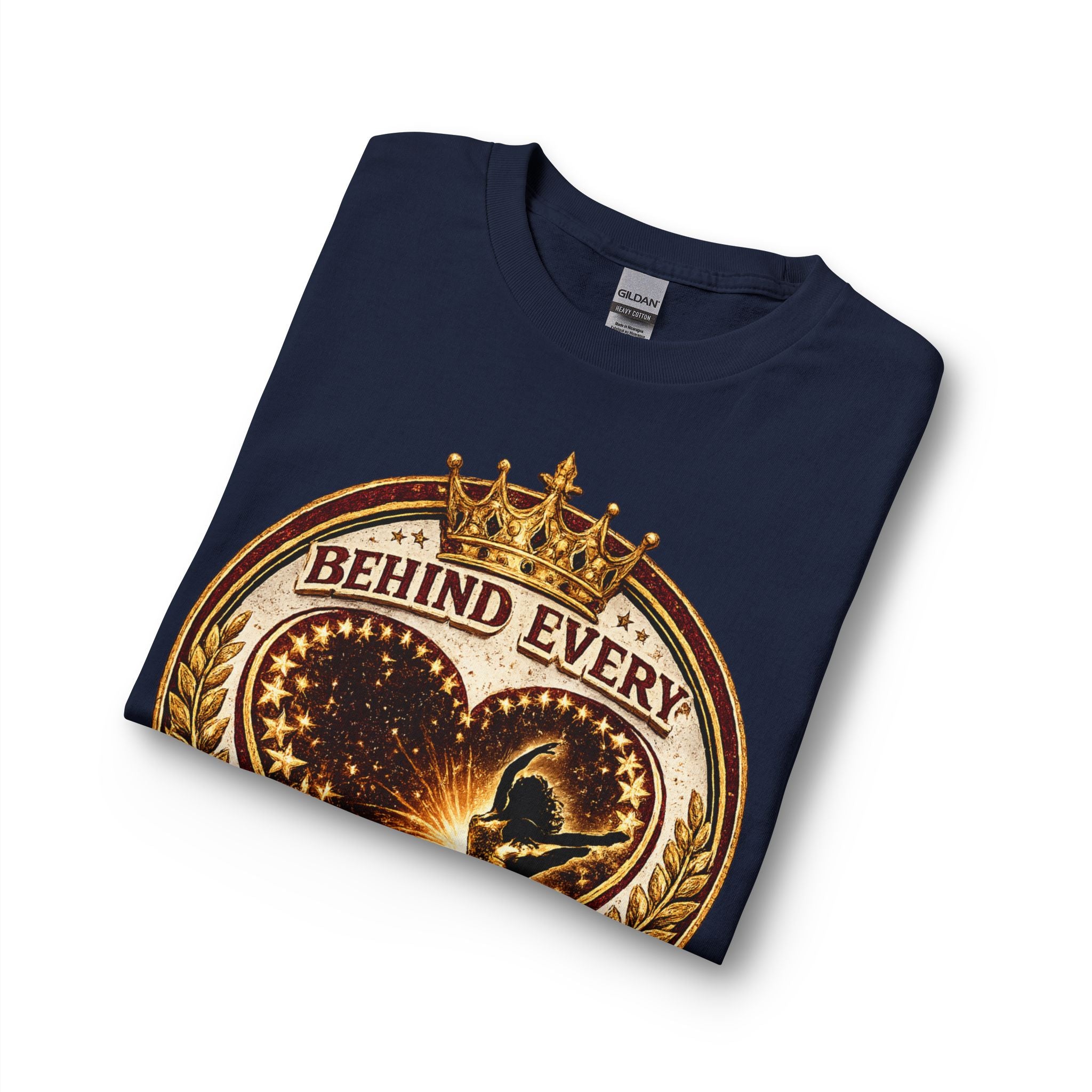 Royal Sweetheart Mom Long Sleeve Tee — "Behind Every Royal Sweetheart is a Royal Mom"