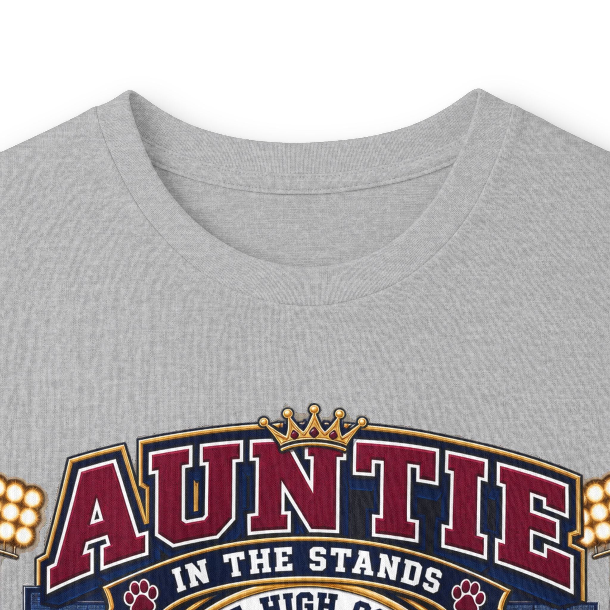 Band Auntie Long Sleeve Tee — "Auntie of the Stands" Marching Band Shirt