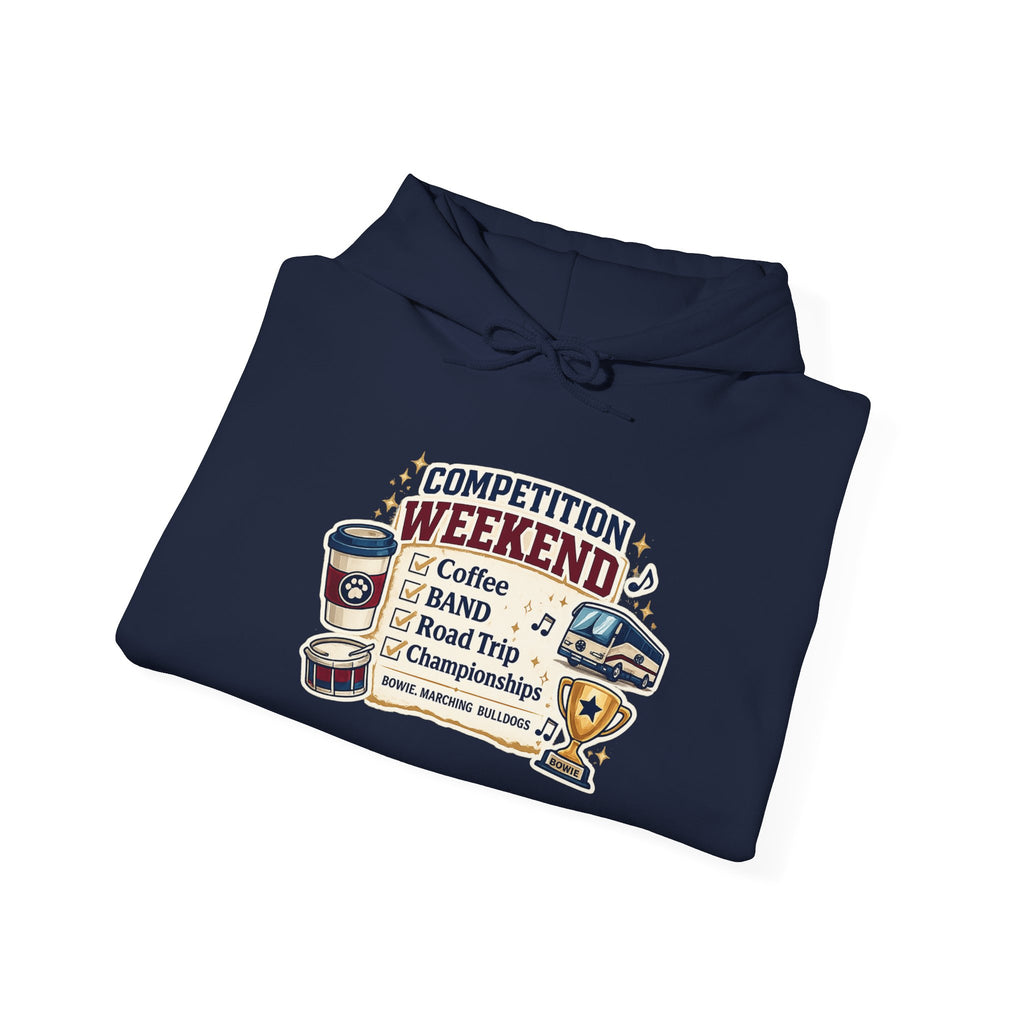 Competition Weekend Hoodie — Coffee, Band, Road Trip Championship Sweatshirt