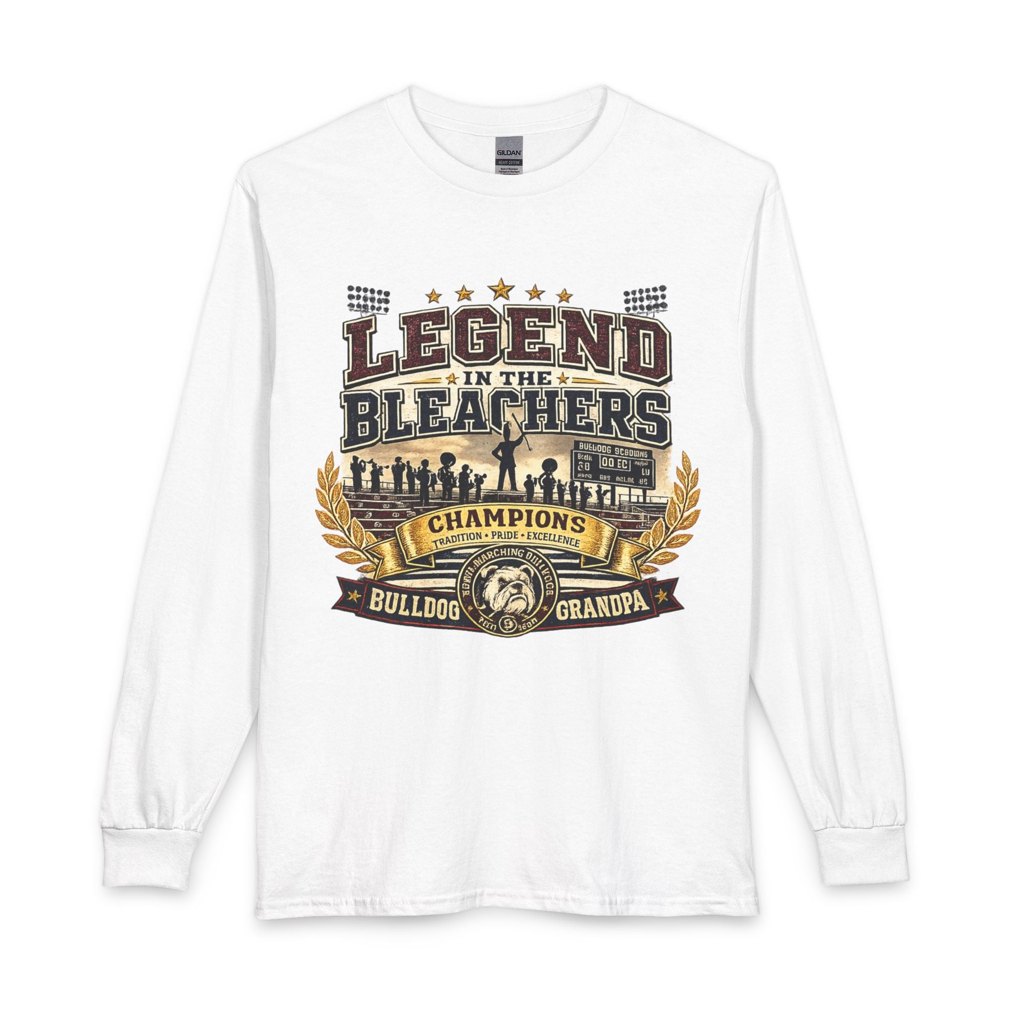 Bulldog Grandpa Champions Tee